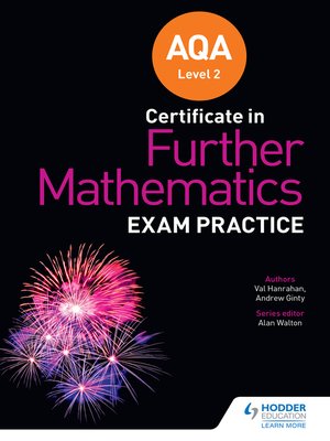 cover image of AQA Level 2 Certificate in Further Mathematics